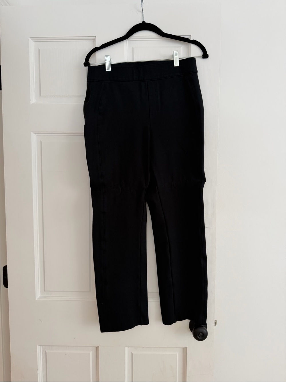 SPANX Black Boot Cut Stretch Pants